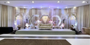 Banner Blooming wedding decoration