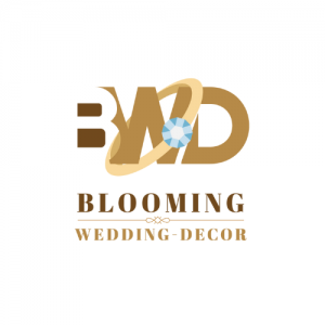Loggo of Blooming wedding decor