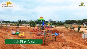 Kids play area Elegant orchards estate