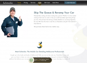 An actual page screenshot showing the notifications.