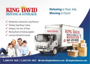 King David Moving Storage Banner