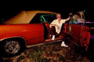 Anne Cline performing live on stage.