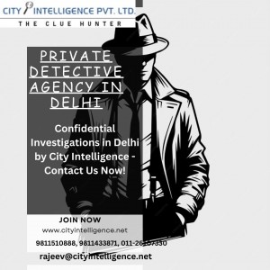 Private detective agency in Delhi post 1