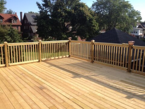 wood deck