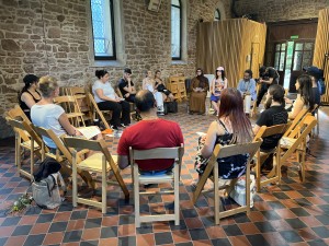 Vegetation management and invasive species at Lakeview Park with Alex Jones from WWT