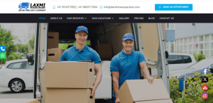 New Website of Laxmi Packers and Movers Noida