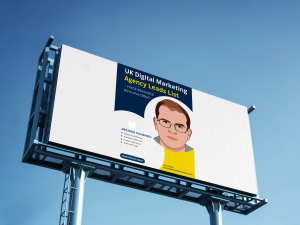 UK Agency Leads List billboard mockup