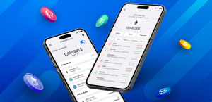 PureWallet+ App Screen 1