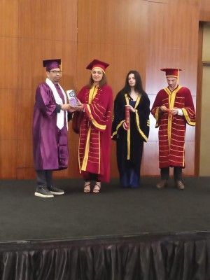 Dr.Anower Getting the Degree