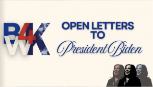Open Letters to President Biden