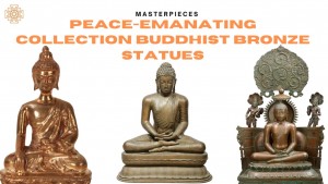 Peace emanating Collection Buddhist Bronze Statues
