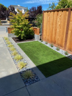 Artificial Turfs installed by Contos Builders