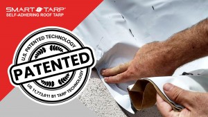 Peel, seal, and protect with SMART-TARP®—no tools required.