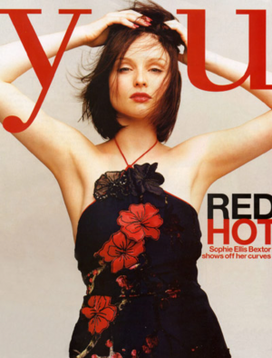 RED HOT: Sophie Ellis-Bextor Shows Off Her Curves on the Cover of “YOU” Magazine