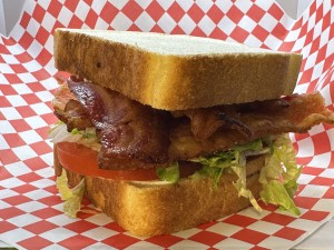 BLT on Texas Toast for Best Buy Charlotte