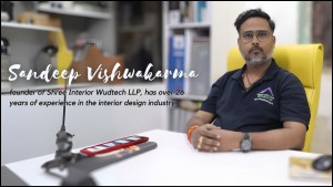 Sandeep Vishwakarma Is owner and CEO Of Shree Interior Wudtech