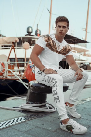 Josh Stanley at the port