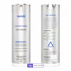 HealthAid Daily Cleansing Face Wash Aarkios Product Design Lable Designs Package Design Graphic Desi