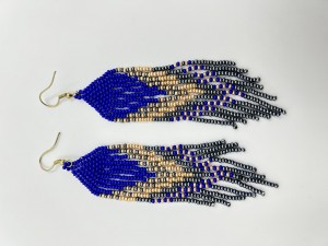 Handmade Beaded Earrings Vibhura 28