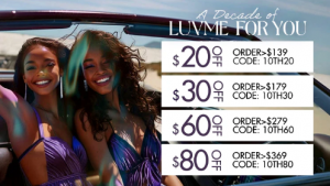 luvme hair decade anniversary sale