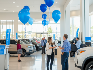 Automotive Staffed Events Combined With Automotive Direct Mail at Willowood Ventures