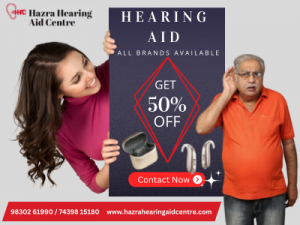 Hearing Aid 50 off at Hazra Hearing Aid Centre