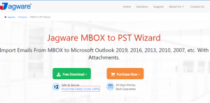 MBOX to PST Converter