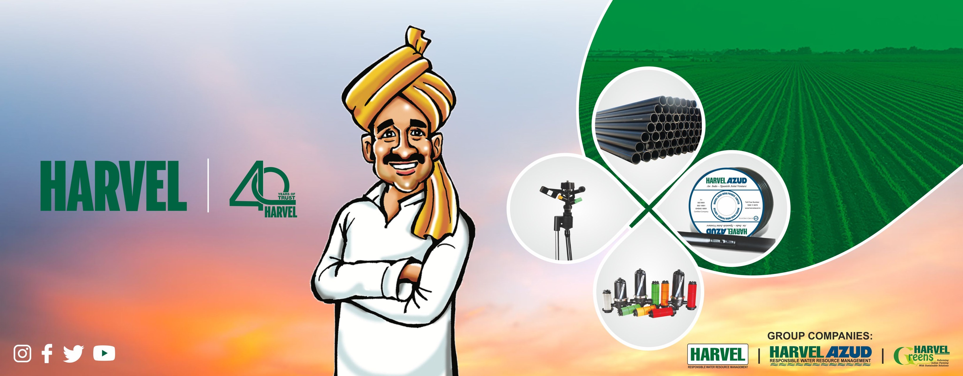 Why Harvel Group is a Leader in Sustainable Agriculture and Irrigation Technology??