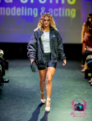 Claire Stone @cclaire.bbear at Patricia Pinto NYFW SS25 - Photo: Kevoie Bailey