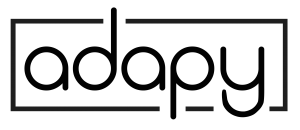adapy logo black