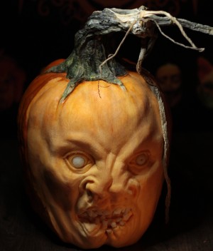 One of Sarah's horrific creations, inspired by FX makeup artist Rick Baker