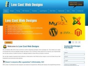 Low cost web design seo company uk