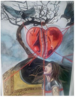 Painting by Farah Damji 1