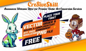 Vector Art Conversion Services Welcome Offer Cre8iveskill