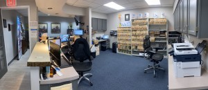 Front office at Innovative Dental Ideas James E Butler DMD Fellow IAMDI Hilliard OH