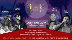 Jessica Ross To Host The Red Carpet at the Debut of iTalk LA on July 12th