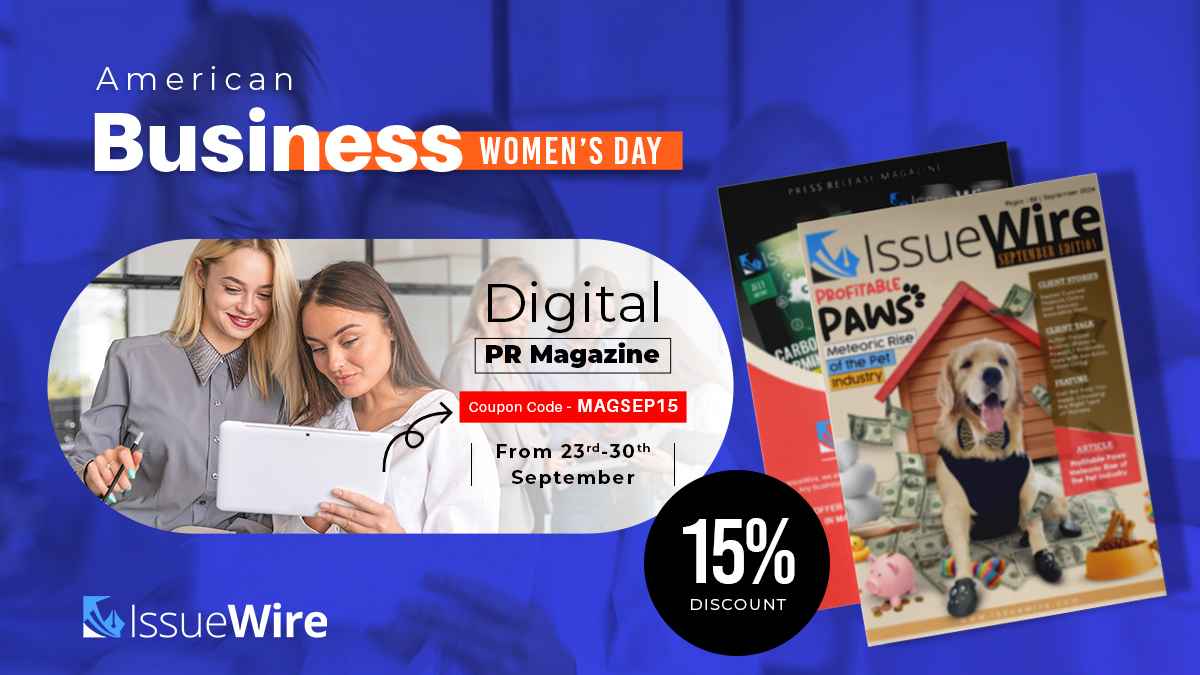 Get Featured in EMWNews Magazine at a 15% less Price