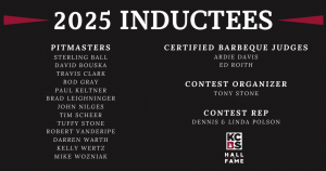 Class of 2025 KCBS Hall of Fame Inductees