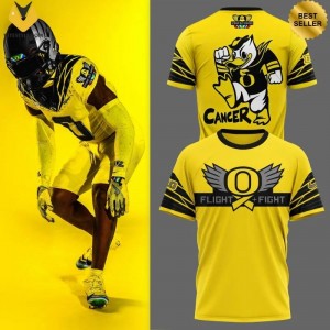 Oregon Ducks Stomp Out Cancer Hoodie is newly introduced