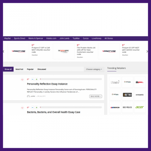 TopUKDeals- Promotional Codes