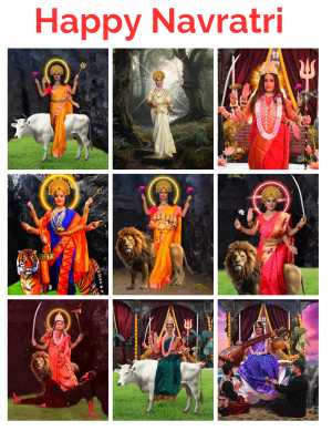 Goddesses of Navratri: A Modern Tribute