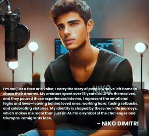 Pixel Genius Gallery Founder Rolando Jr Pepano Launches The World's First Filipino Greek Canadian AI Influencer 