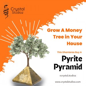 Crystal Studioz Pyrite Pyramid
