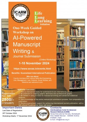 AI guided publication workshop Online