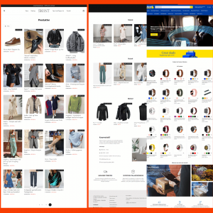 Blue and White Modern Search Engine Optimization Facebook Post 1