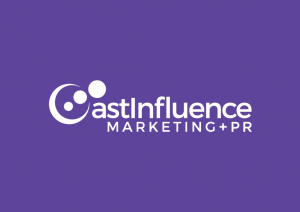 Cast Influence PR Logo Purple Box