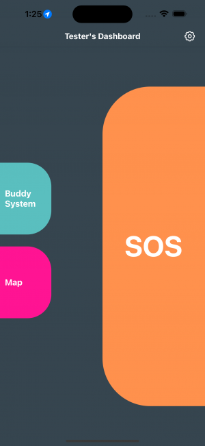 Super simple user dashboard allows quick access when needed