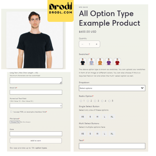 Drodl Launches Advanced Personalized Product Options for Shopify Merchants