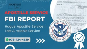 Apostille FBI Background Report