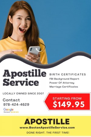 Best Apostille Service In Boston, MA